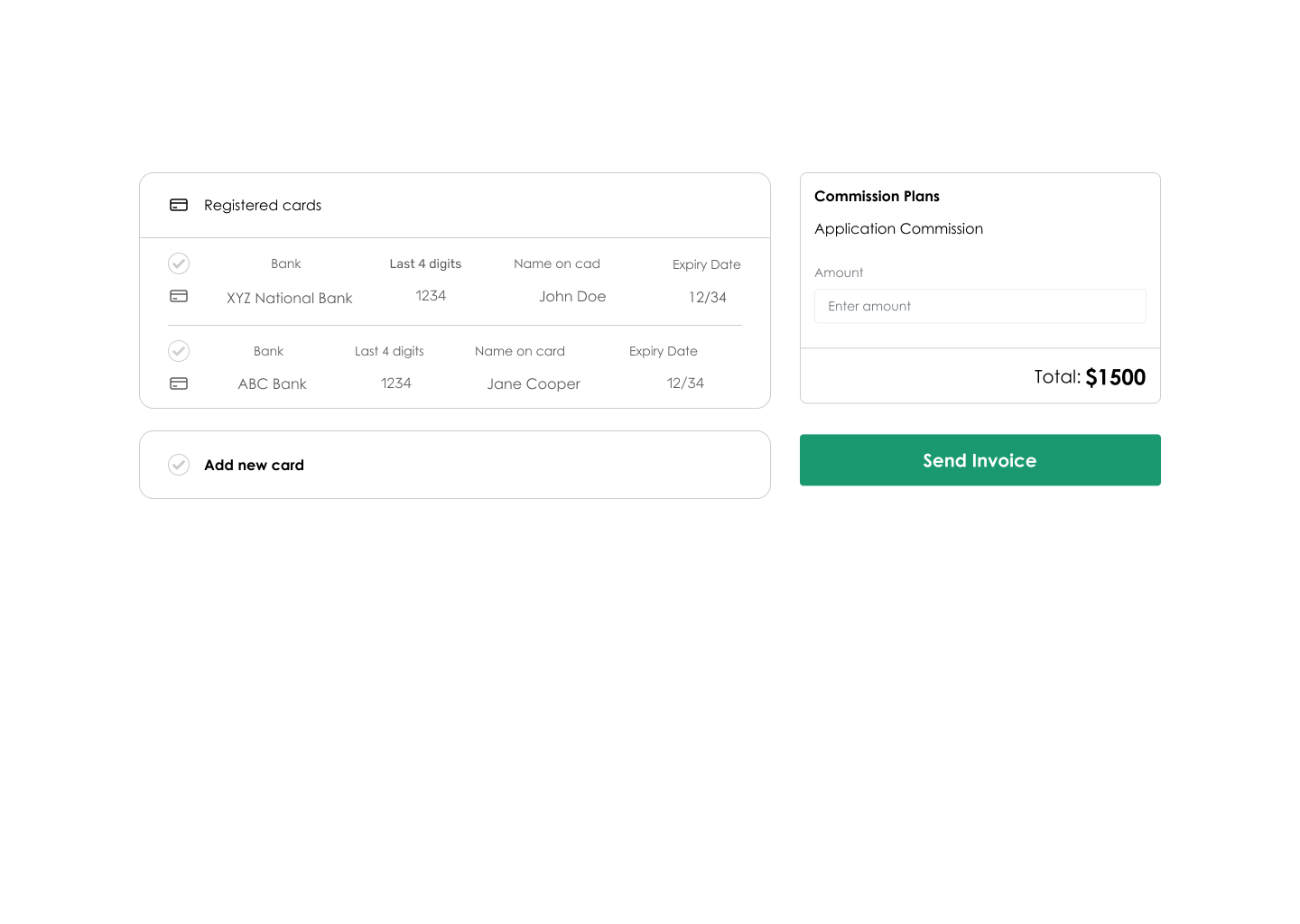Payment Form UI Kit preview