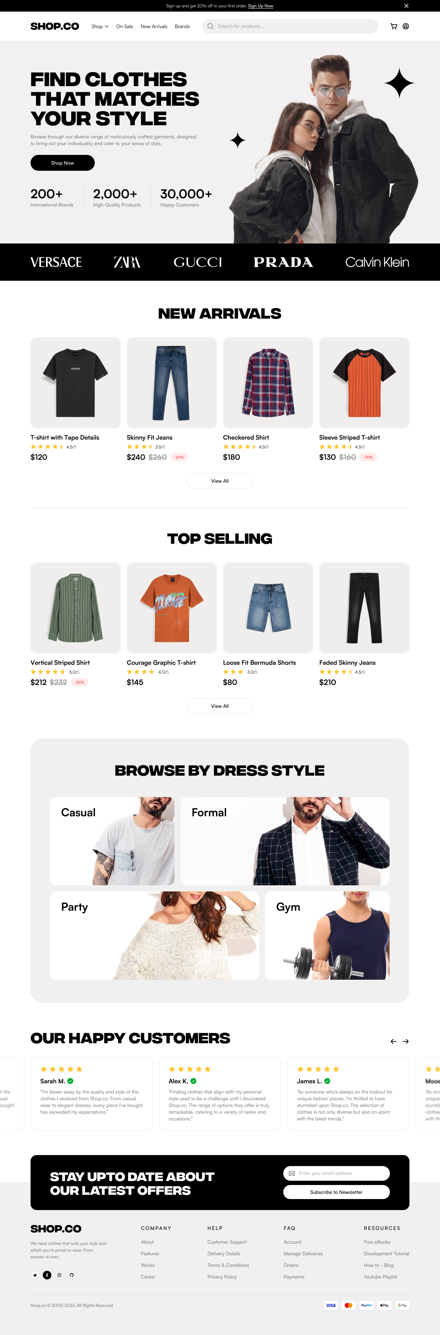 E-commerce Website preview