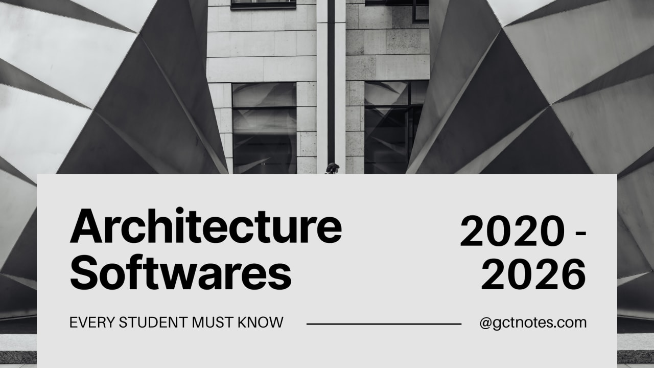 Top Architecture Software for Students in Pakistan 2025 — AutoCAD, Revit, SketchUp, Lumion, Blender Guide