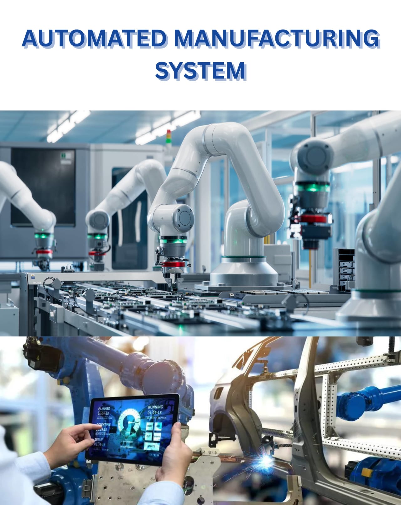 Description of Automated manufacturing system