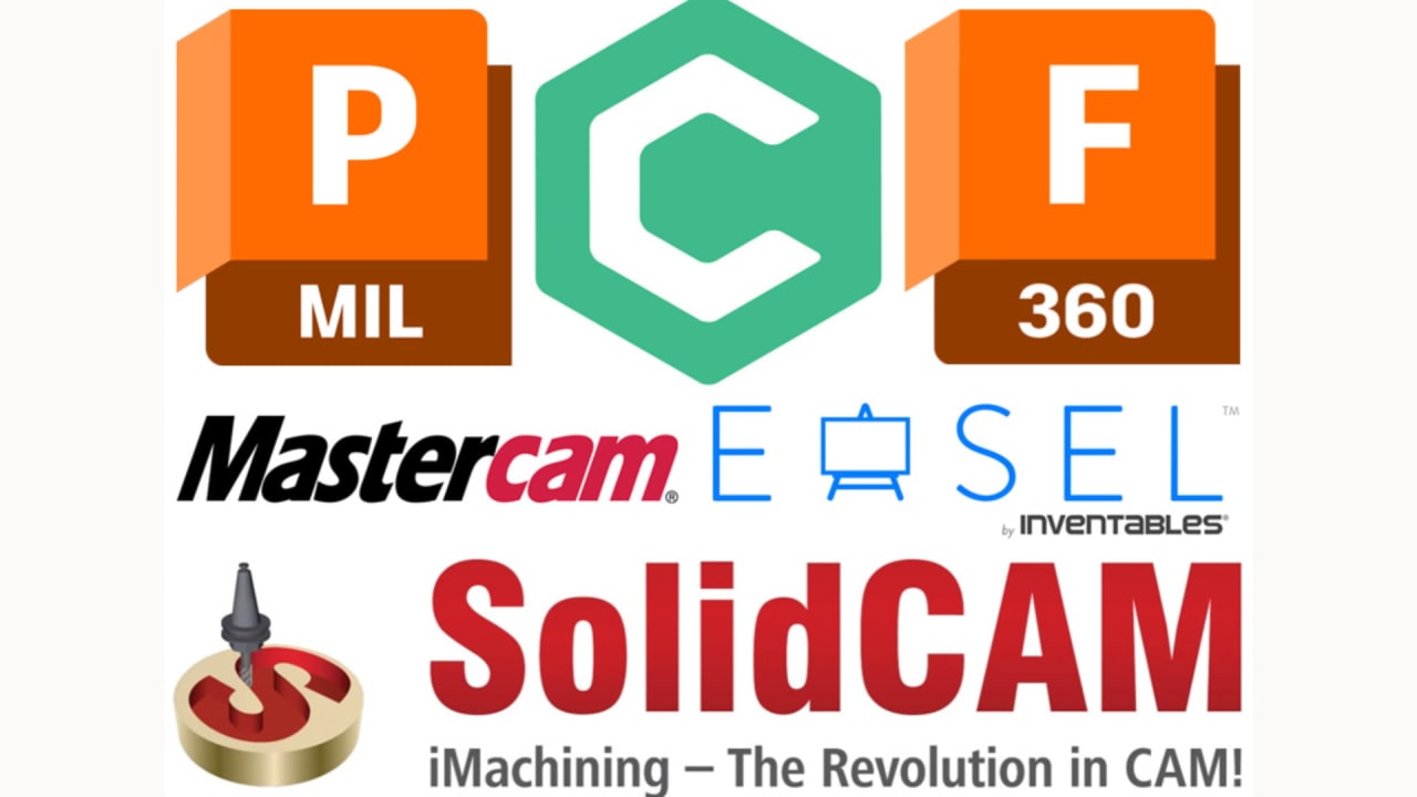 Fusion 360, MACH3, and Mastercam CNC software interfaces for DAE Mechanical students
