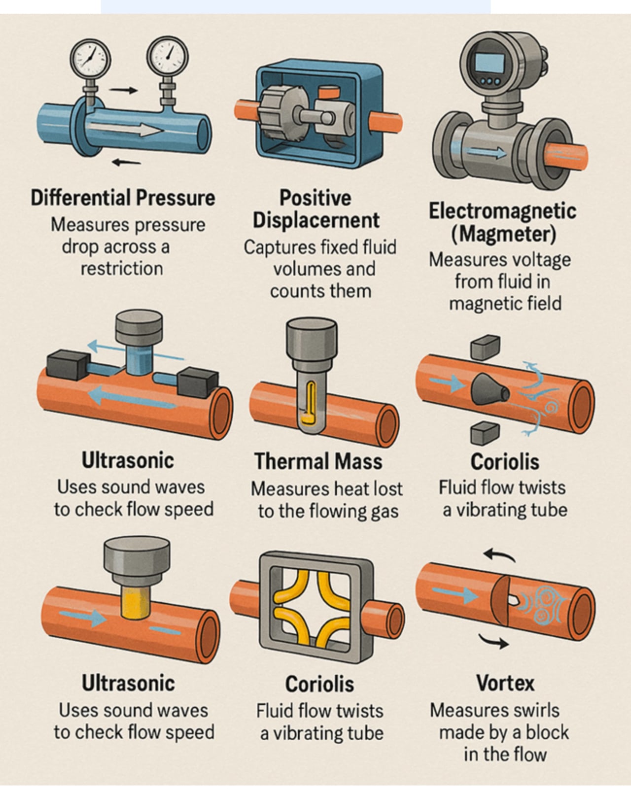 Description of Flow through pipes