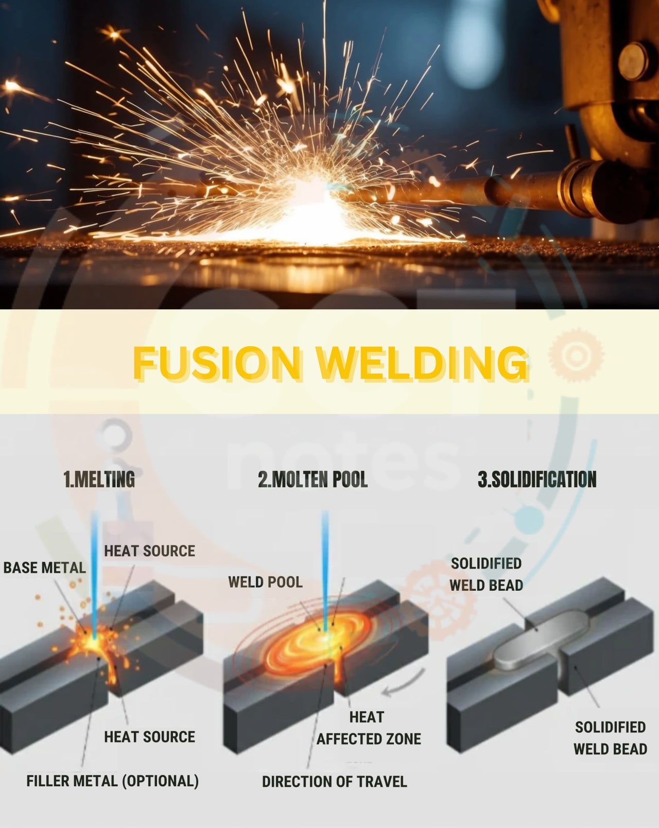 Description of Detail of fusion welding