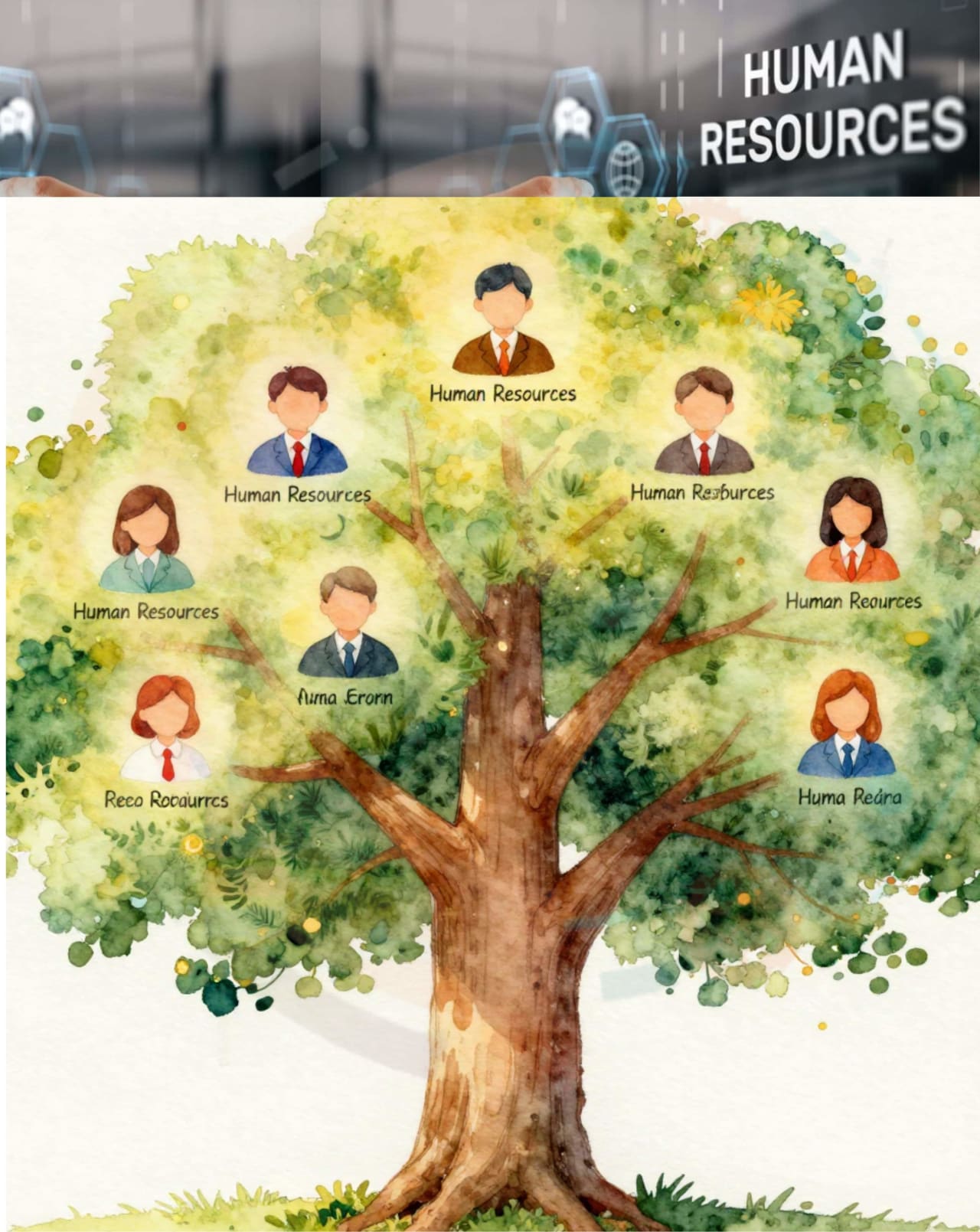 Description of Management of human resources