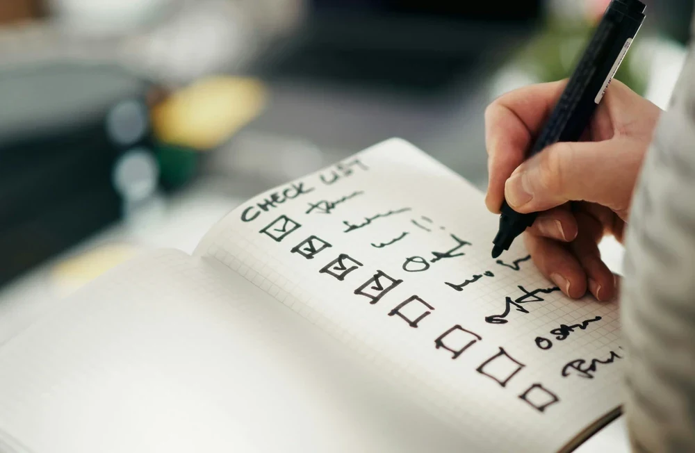 Validation log template for tracking concept research and lease evaluation