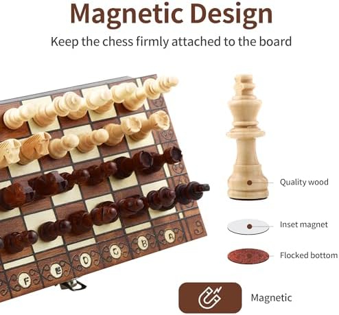 Vue 4 de Jeu Dechecs Magnetique En