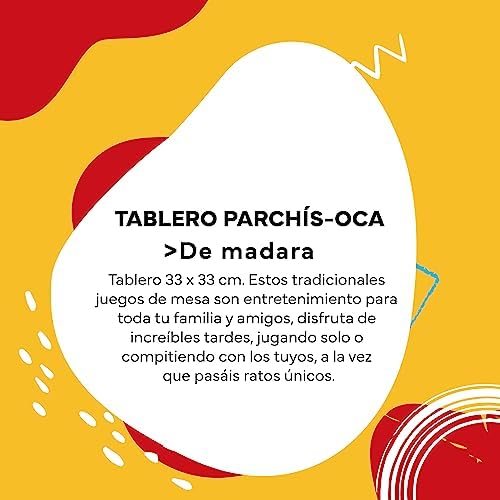 Vue 5 de Cayro Planche Parcheesi