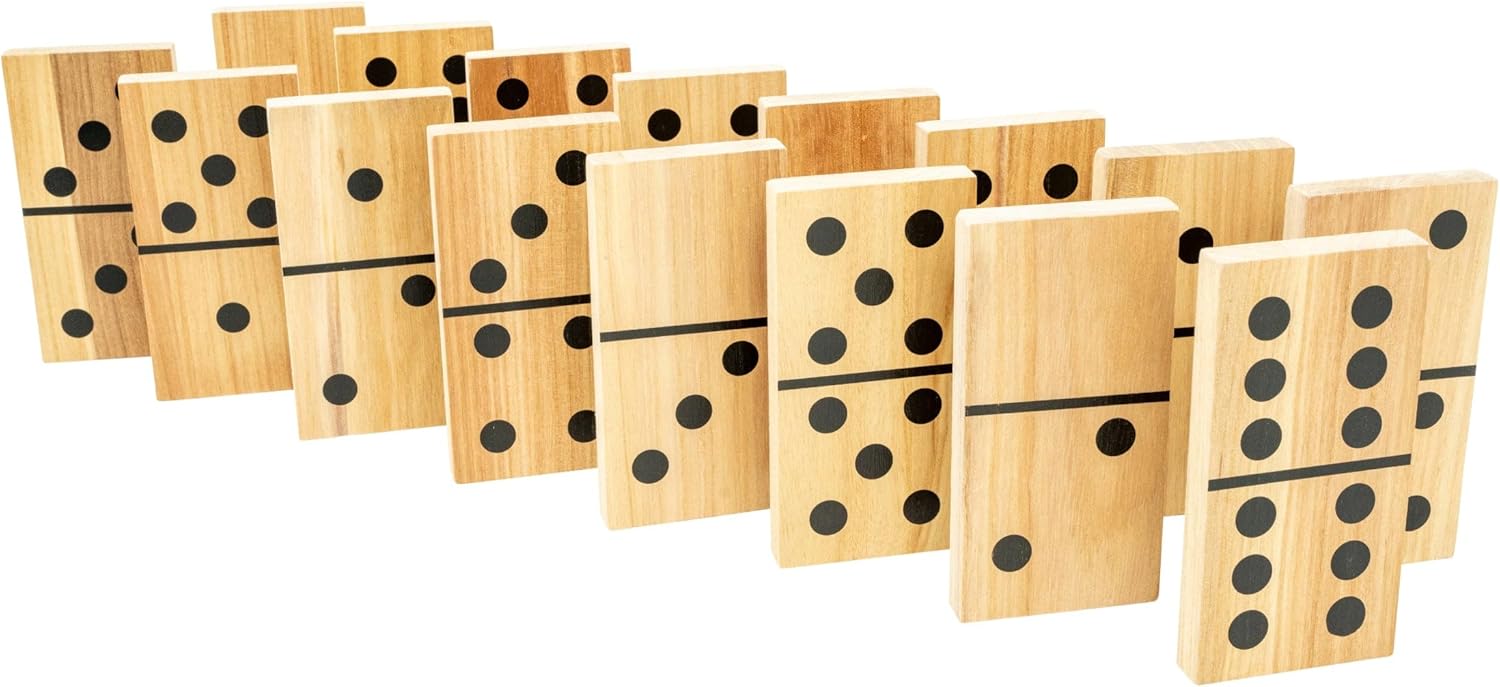 Jeu Dominos Geant Bois