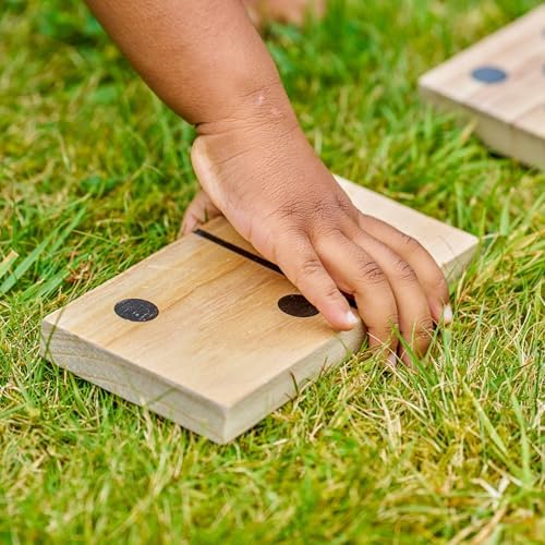 Vue 4 de Jeu Dominos Geant Bois