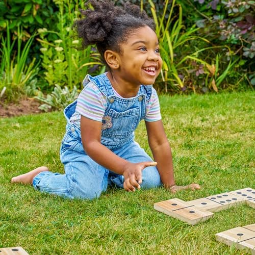 Vue 5 de Jeu Dominos Geant Bois