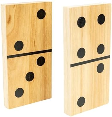 Vue 7 de Jeu Dominos Geant Bois