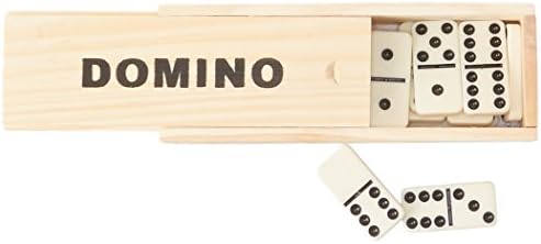 Vue 2 de Jeu Dominos Boite Bois