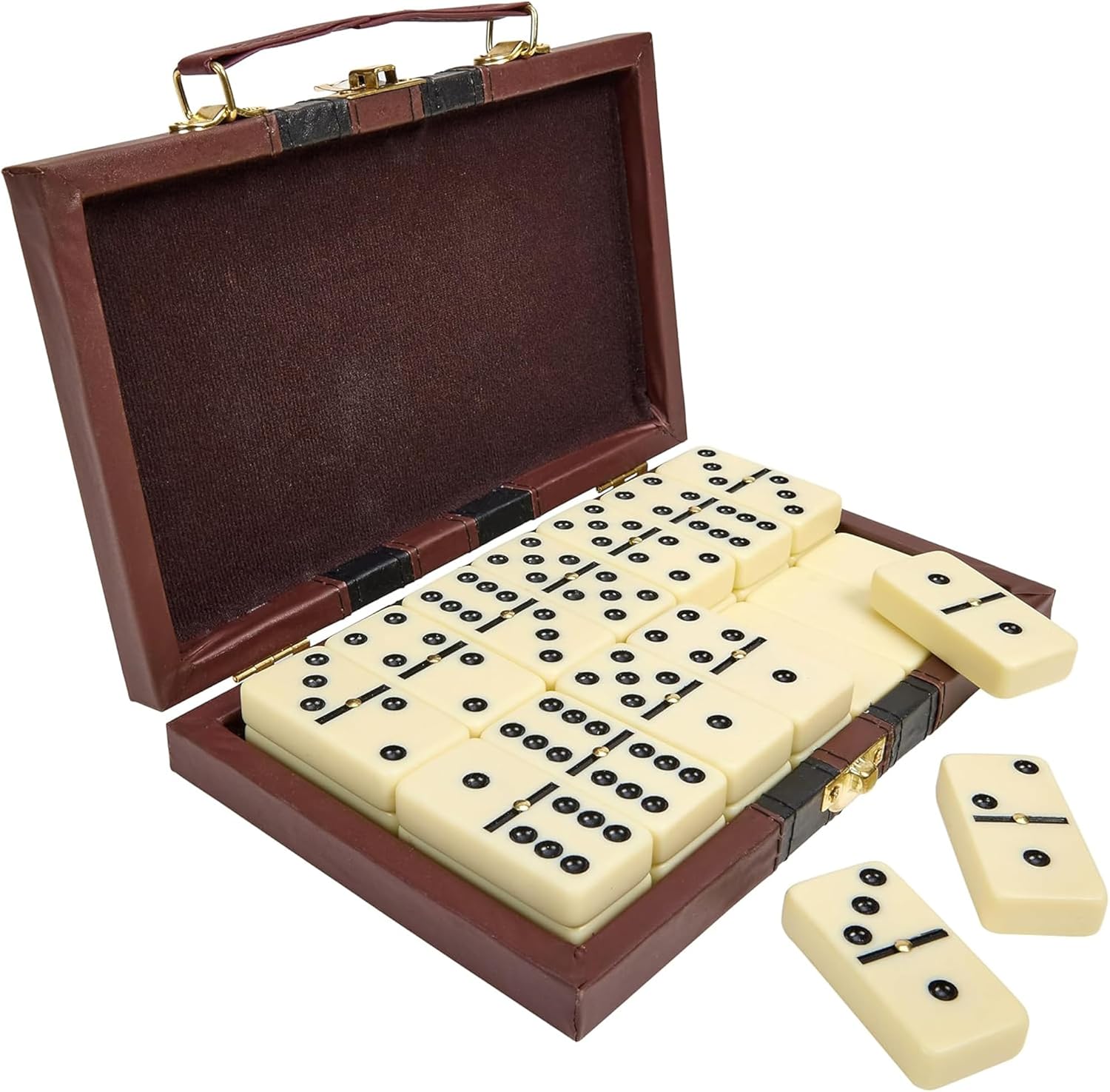 Various Domino Double Jetons