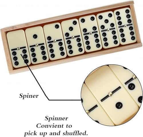 Vue 6 de Dominos Jeu De Domino