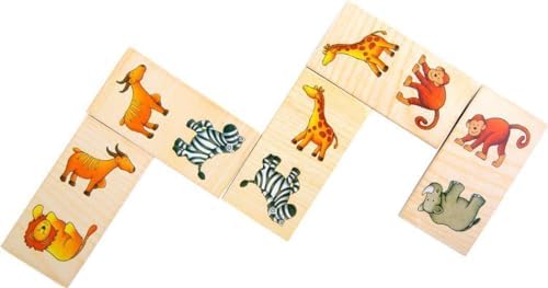 Vue 5 de Small Foot Dominos Safari