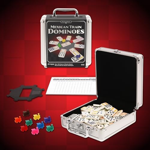 Vue 4 de Goliath Mexican Train Dominoes