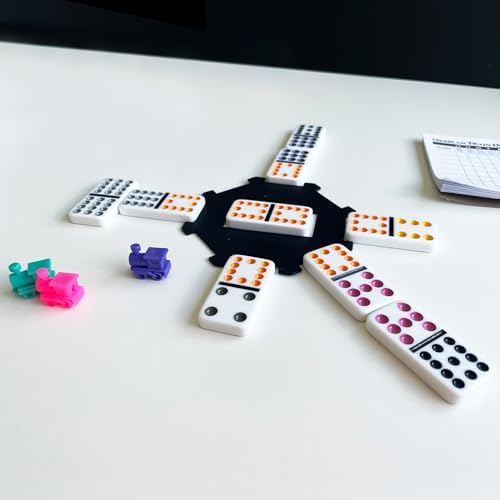 Vue 6 de Goliath Mexican Train Dominoes
