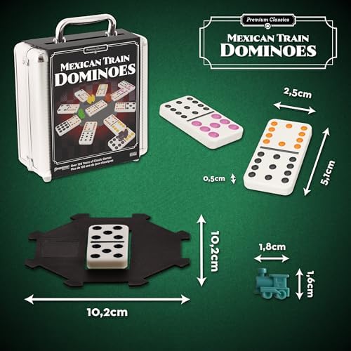 Vue 7 de Goliath Mexican Train Dominoes