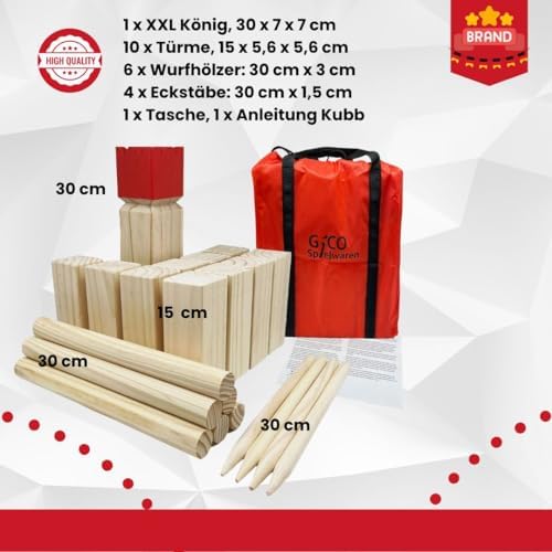 Vue 3 de Gico Kubb Jeu De