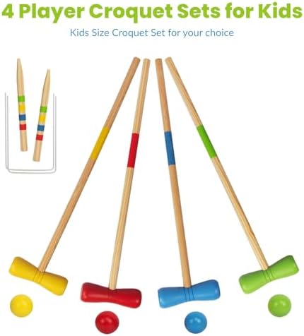 Vue 2 de Jeu De Croquet En