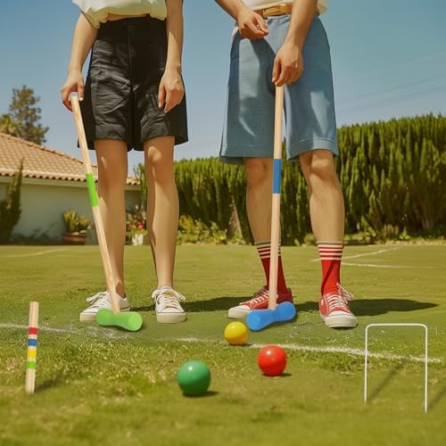 Vue 6 de Jeu De Croquet En