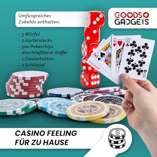 Vue 2 de Mallette De Poker Profi