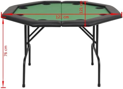 Vue 6 de Vidaxl Table De Poker