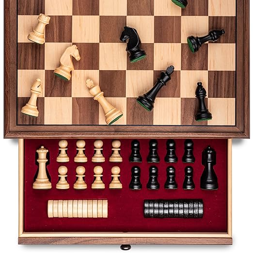 jeux d'échecs - Jeux de plateau traditionnels en bois noble
