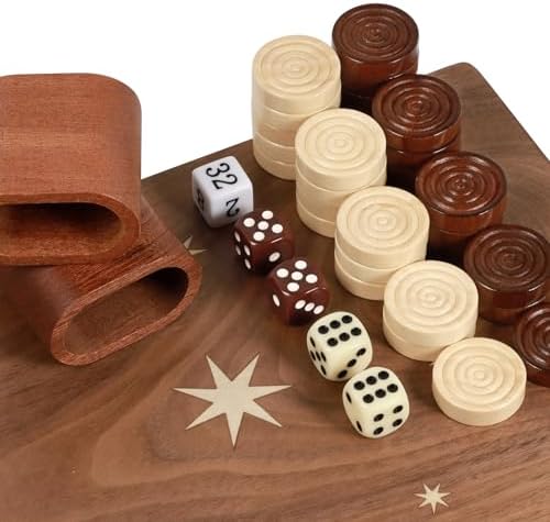 Vue 5 de Ensemble De Backgammon En