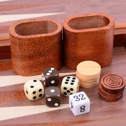 Vue 4 de Jeu De Backgammon Classique