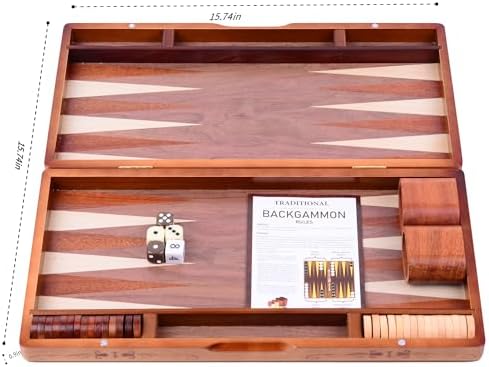 Vue 5 de Jeu De Backgammon Classique