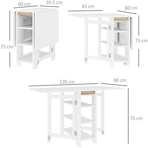Vue 3 de Homcom Table Manger