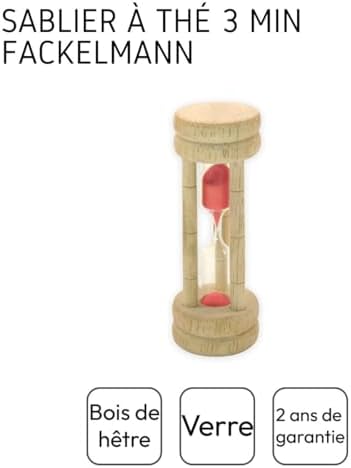 Vue 4 de Fackelmann Sablier En Bois