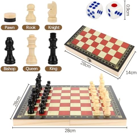 Vue 2 de Jeu Dechecs En Bois