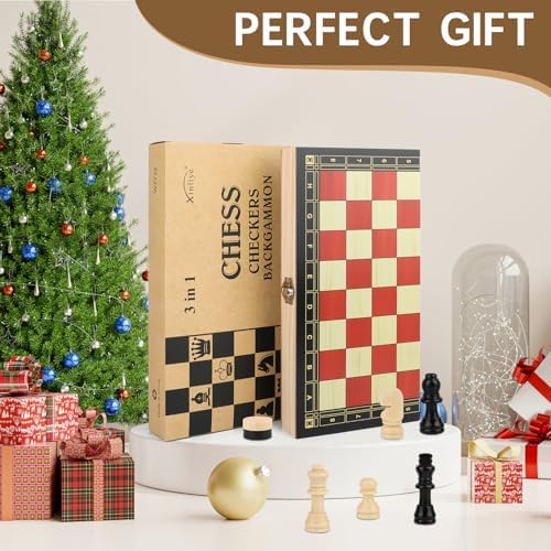 Vue 6 de Jeu Dechecs En Bois