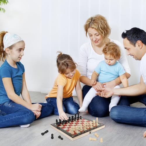 Vue 7 de Jeu Dechecs En Bois