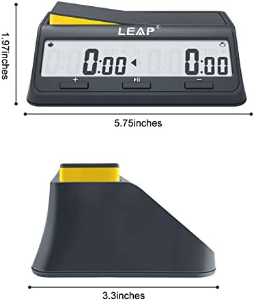 Vue 3 de Leap Horloge Dechecs Minuterie