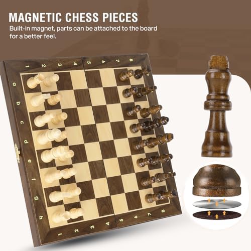 Vue 2 de Peradix Jeu Dechecs Magnetique