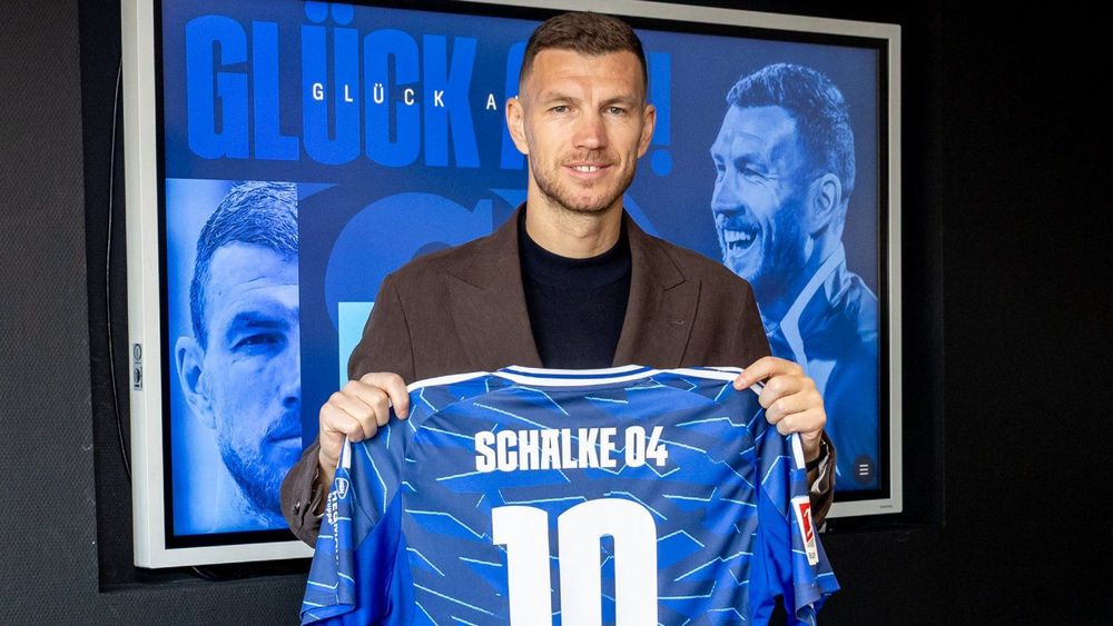 Dzeko deutet Rücktritt an, trotz neuer Vertragsunterzeichnung bei Schalke