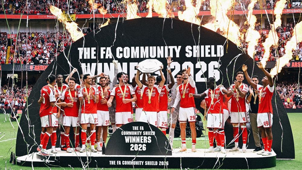 Mikel Arteta hails Arsenal desire and Tzolis in Community Shield win