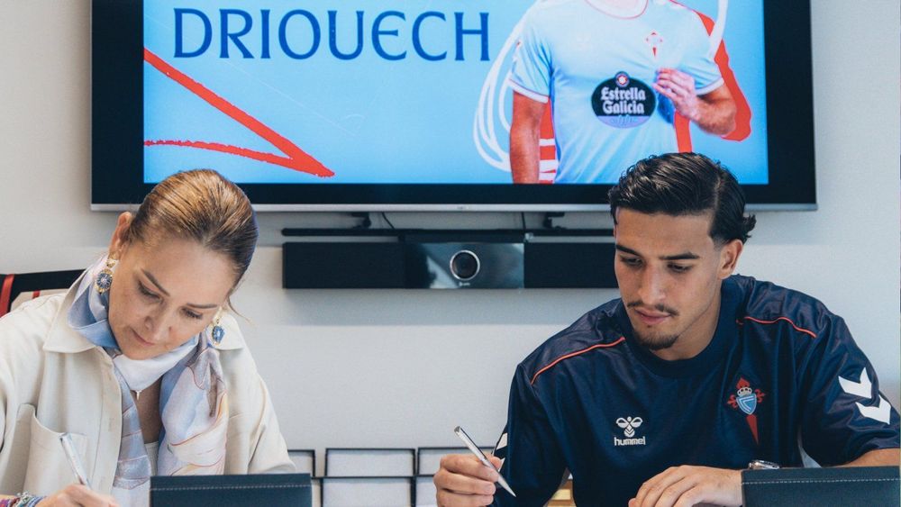 Le Celta Vigo finalise le transfert record du club pour l'ailier de PSV Driouech