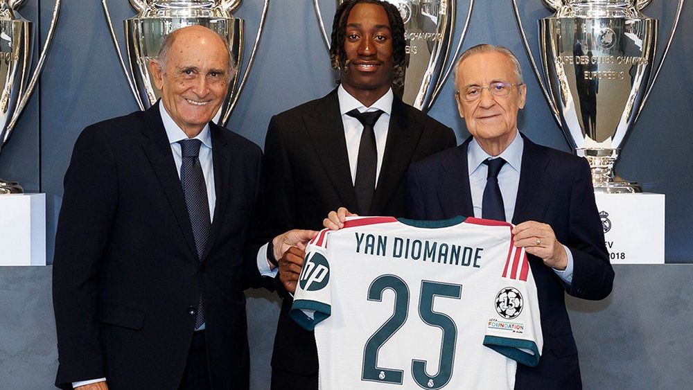 Yan Diomande happy with private Real Madrid signing ceremony