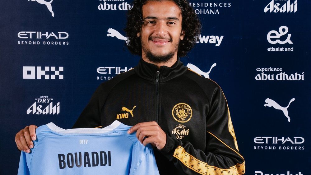 Man City sign Bouaddi from Lille for club-record £85.6m