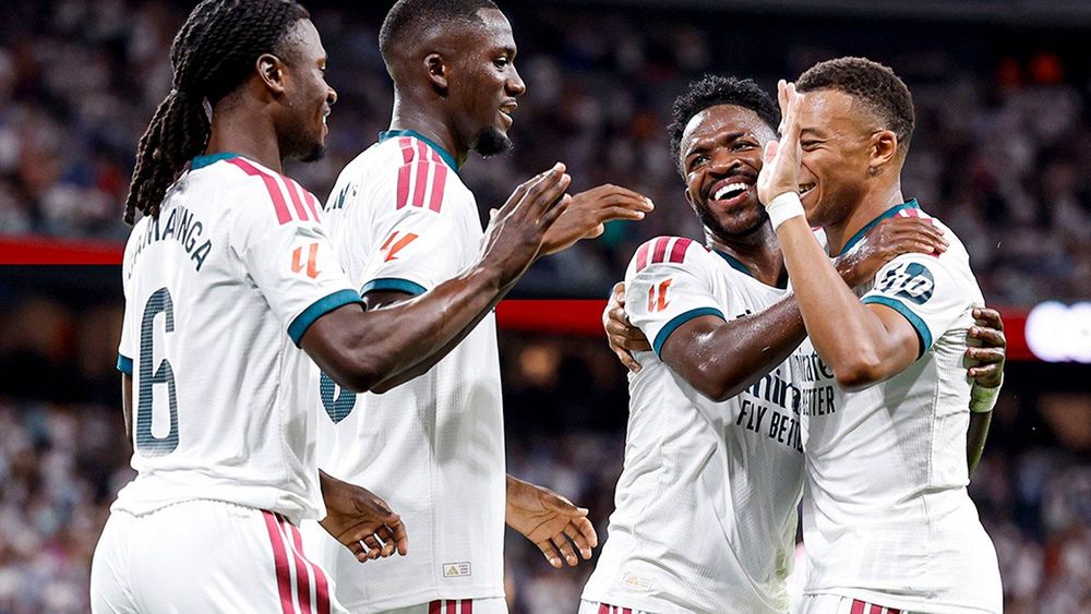 Mbappe hat-trick gives delighted Mourinho winning Bernabeu return