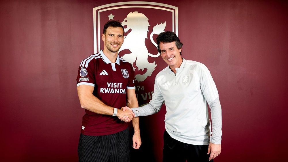Aston Villa complete free transfer signing of Leon Goretzka