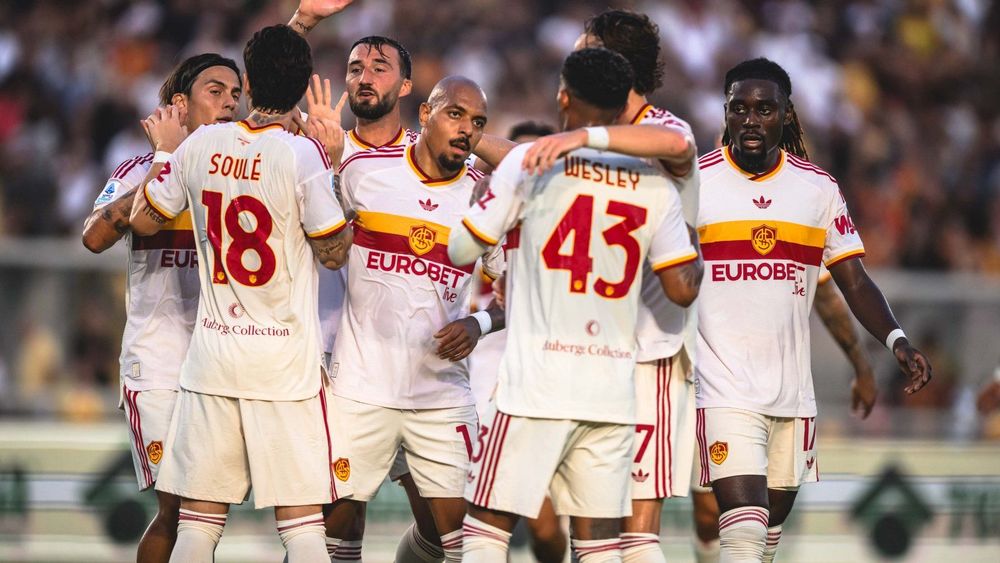 Malen bleibt bescheiden nach seinem Doppelpack, der Roma hilft Lecce zu deklassieren