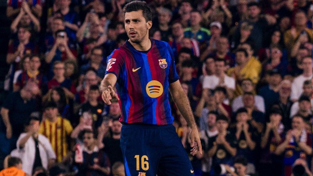 Barcelona midfielder Rodri caught mocking Valencia's "very weak" level