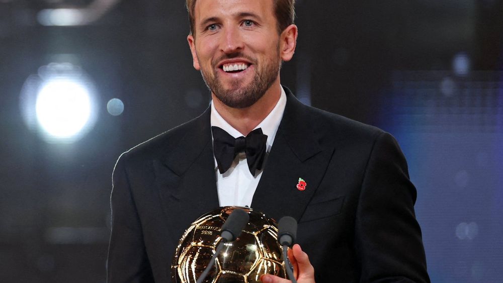 Harry Kane wins Ballon d’Or to end England’s 25-year wait