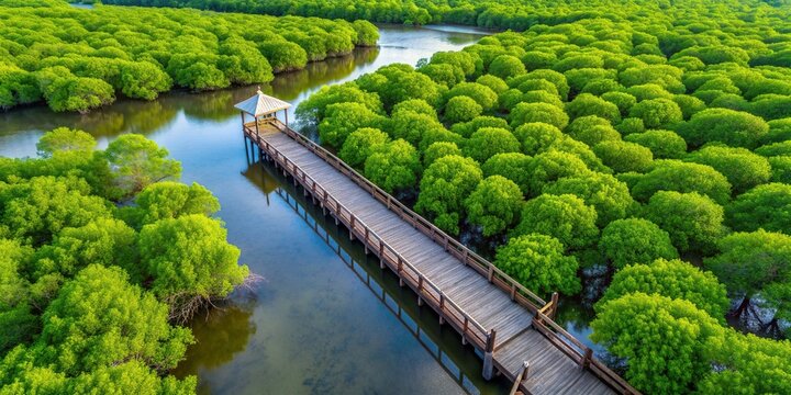 Exploring the Mangrove Forest Trail