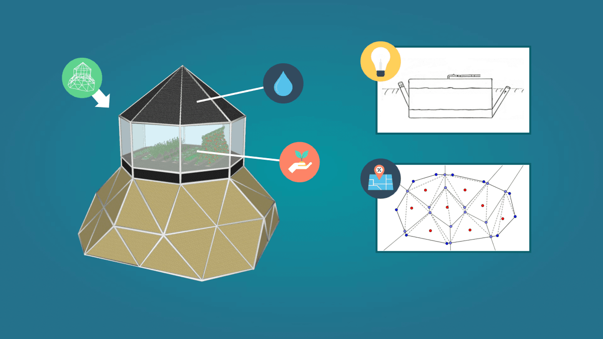EcoDome structure and components